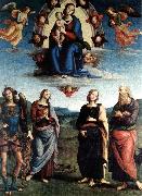 Madonna in Glory with the Child and Saints f Pietro